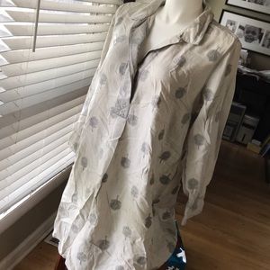 SOFT SURROUNDINGS embroidered dress